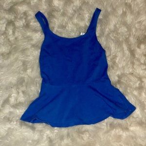 Ladies Peplum Tank
